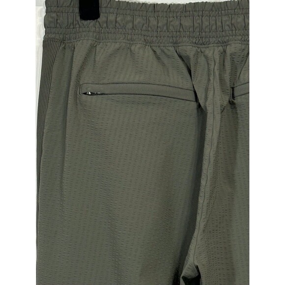Athleta Textured Brooklyn Joggers Womens Size 6 Tall 6T Olive Green Athleisure - Picture 7 of 13